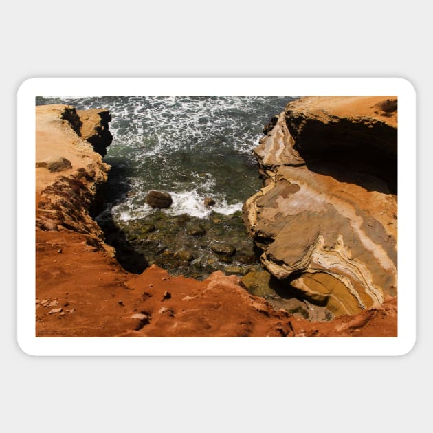 The Beaches And Tidepools Of Cabrillo - 7 © Sticker by PrinceJohn